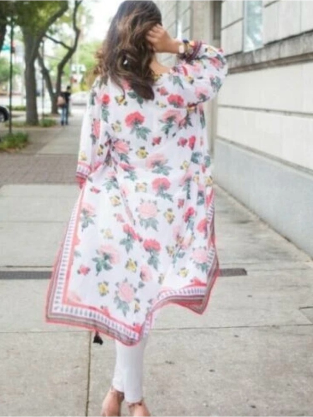 H&M Loves Coachella Collection Kimono Duster size Large Boho Chic  Festival - Picture 6 of 16
